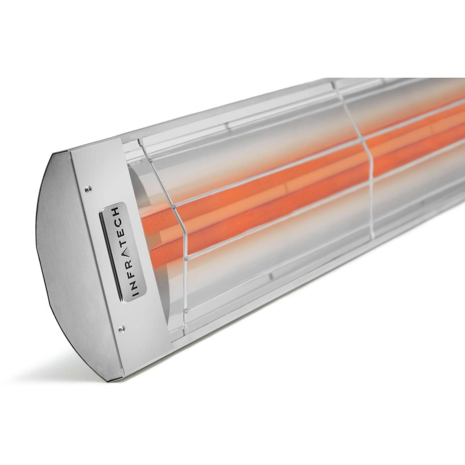 Infratech CD-Series 39x22 4000W Dual Element Electric Infrared Patio Heater - 240V - Stainless Steel - CD4024SS