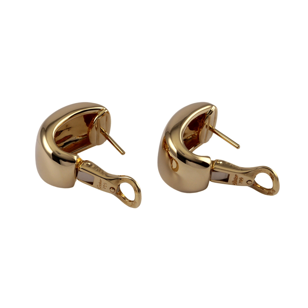 Cartier Nouvelle Berg Earrings 18K Yellow Gold B8019000