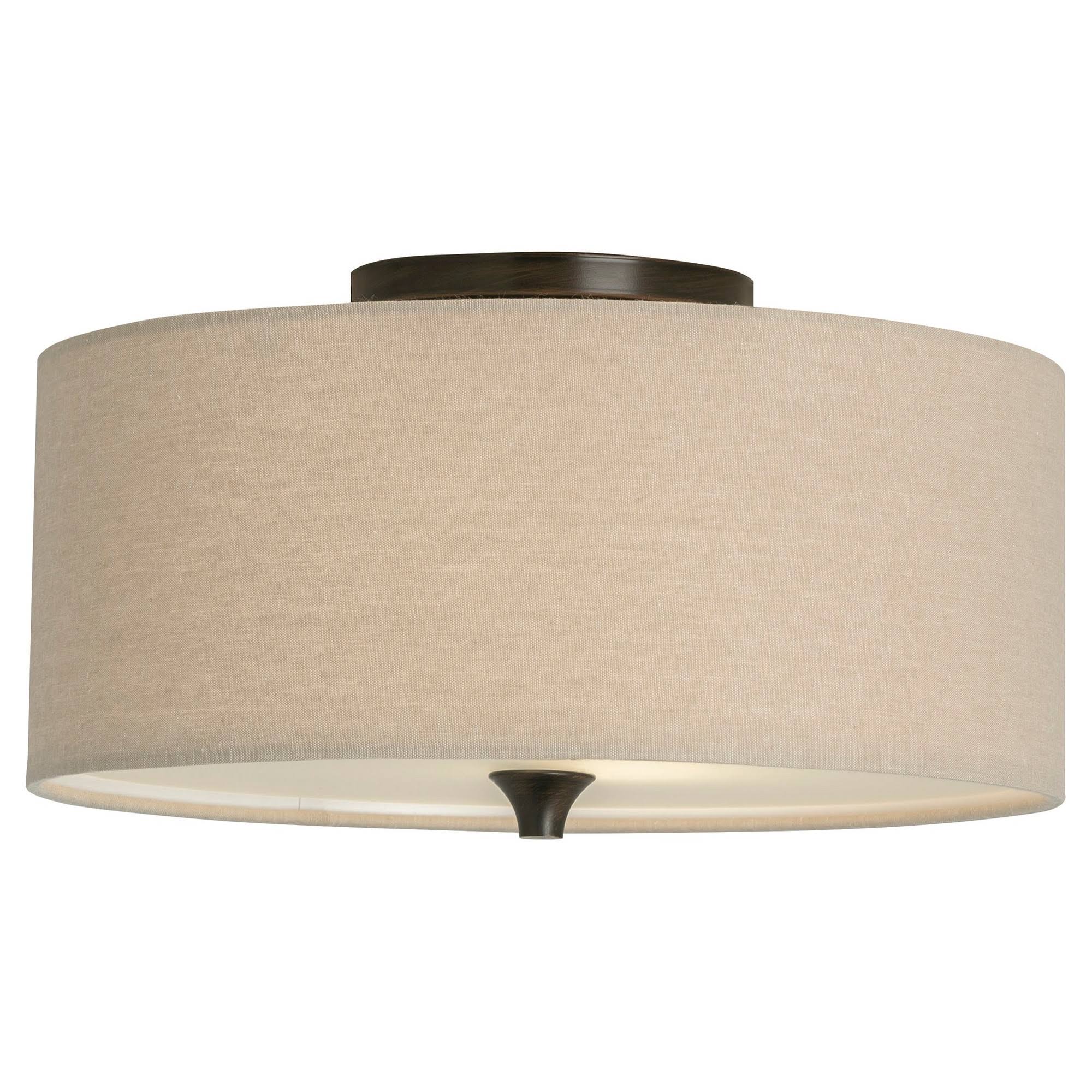 Sea Gull Lighting 75952-710 Stirling Two Light Ceiling Flush Mount - Burnt Sienna