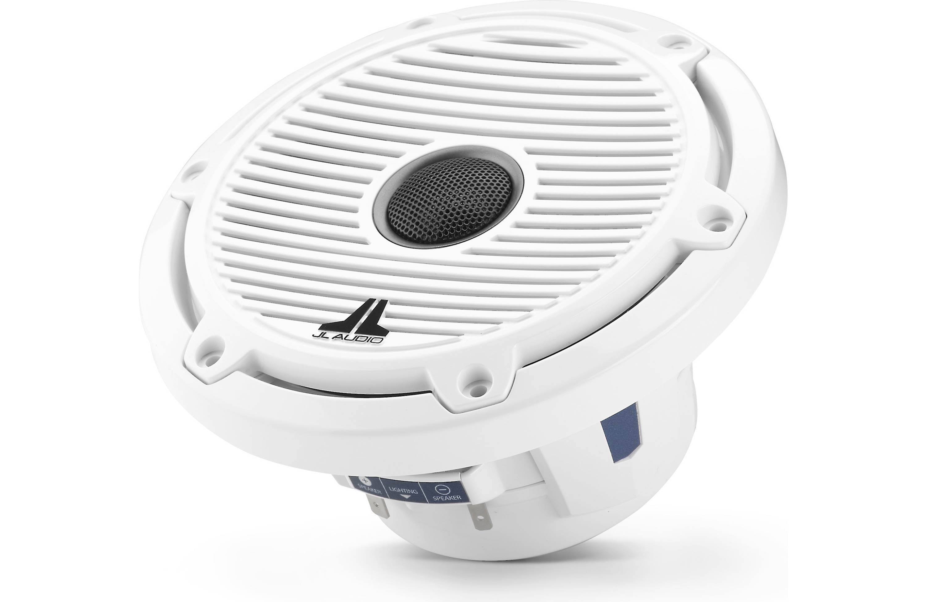 JL Audio M6-650X-C-GwGw 6.5x22 Marine Speakers Classic White Grilles