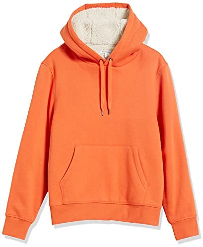 Men's Sherpa-Lined Pullover Hoodie Sweatshirt