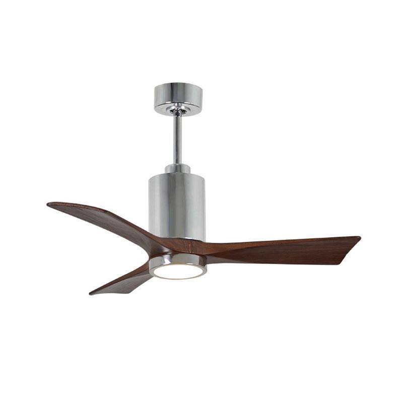 Patricia Ceiling Fan by Matthews Fan Company, Brushed Nickel, PA3-BN-BK-52