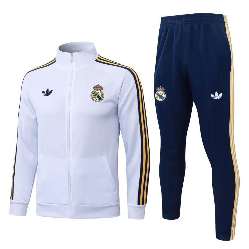 Real Madrid 26/27 Training Suit-White Full