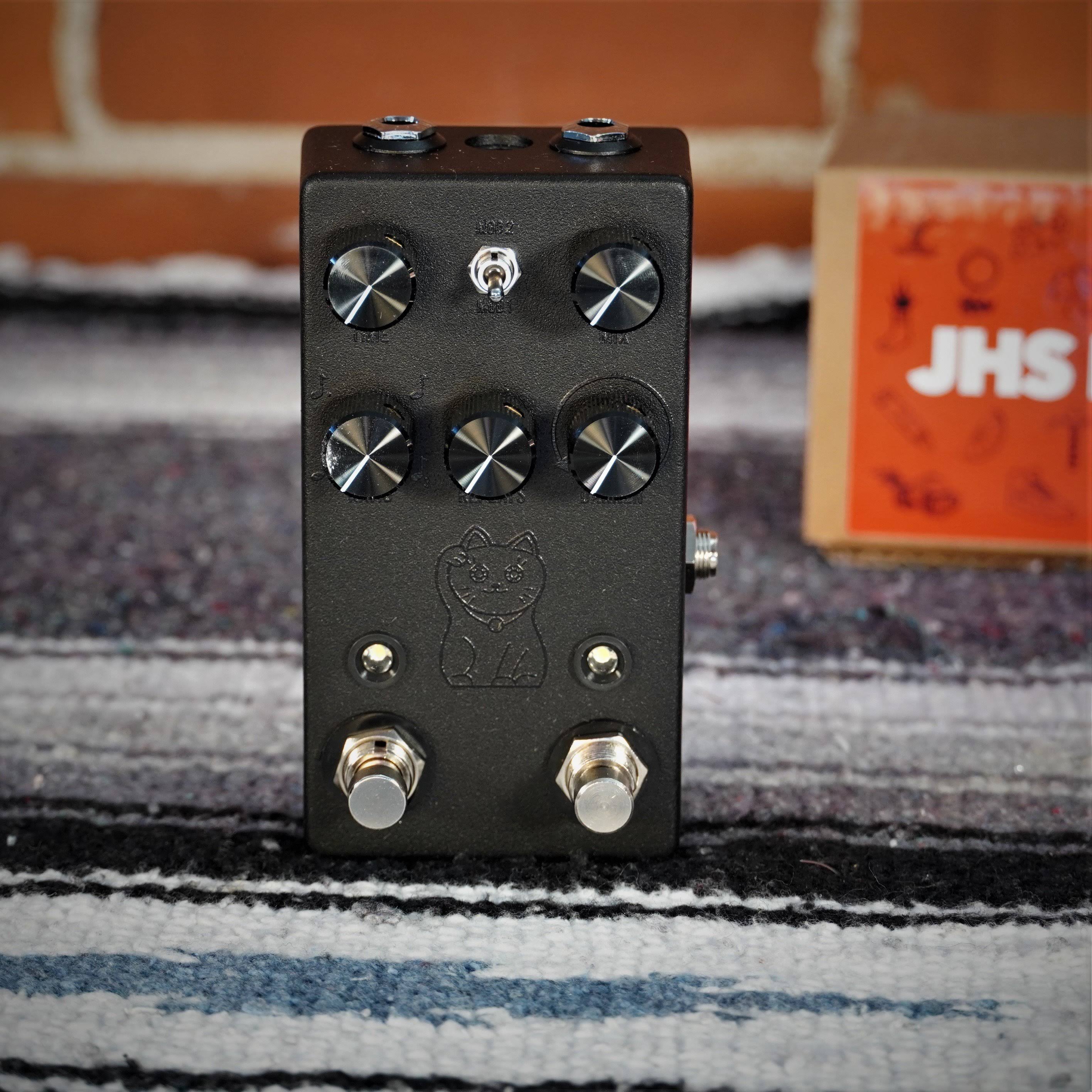 JHS Lucky Cat Delay Pedal Black