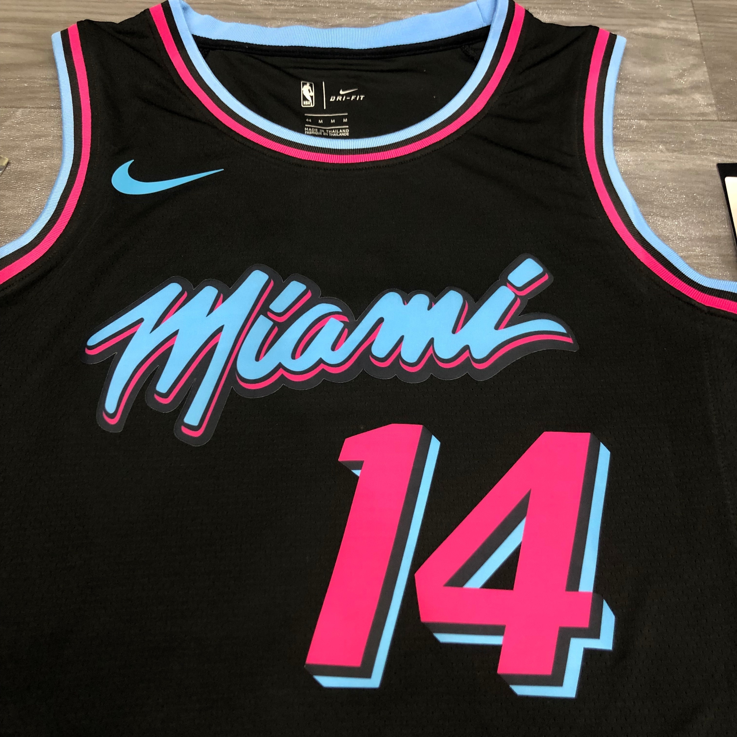 Miami Heat Black Jersey No.14