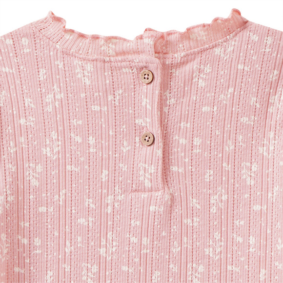 Topomini Baby T-Shirt mit Blümchen