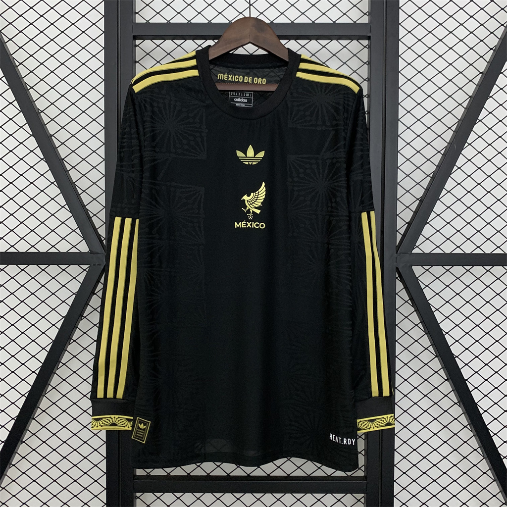 Mexico Gold 2025 Man Long Sleeve Jersey