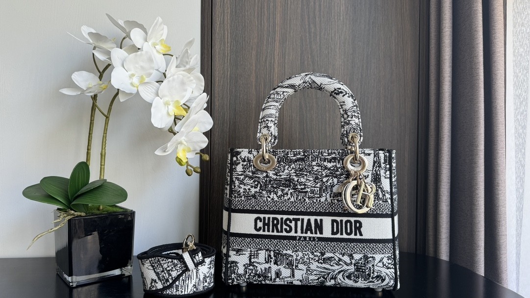 Top Quality Medium Lady D-Lite Bag - cnluxepick
