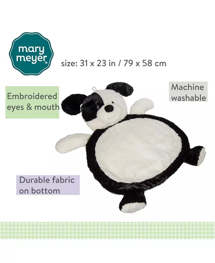 Mary Meyer Best ever Ultra Soft Baby Mat, Black and White Puppy
