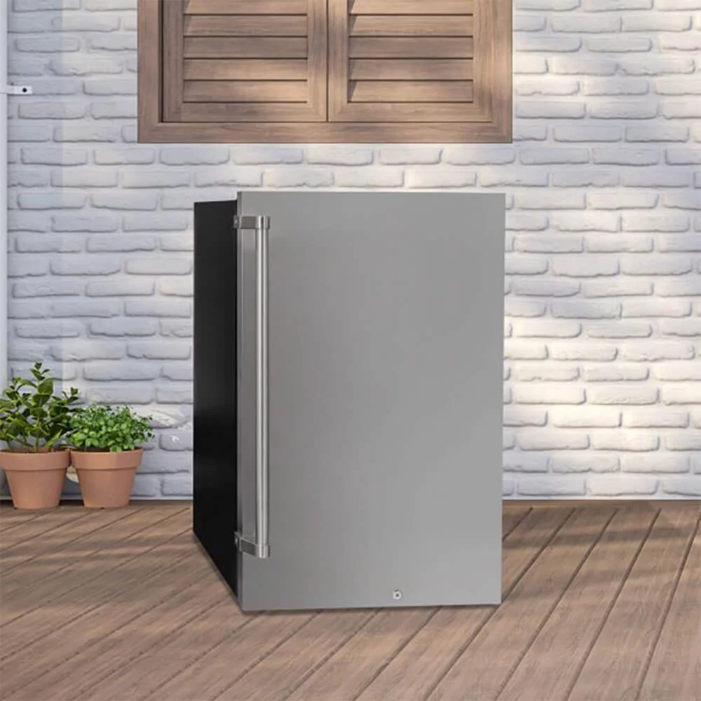 Danby DAR044A1SSO 4.4 Cu. Ft. Stainless Steel Freestanding Outdoor Refrigerator