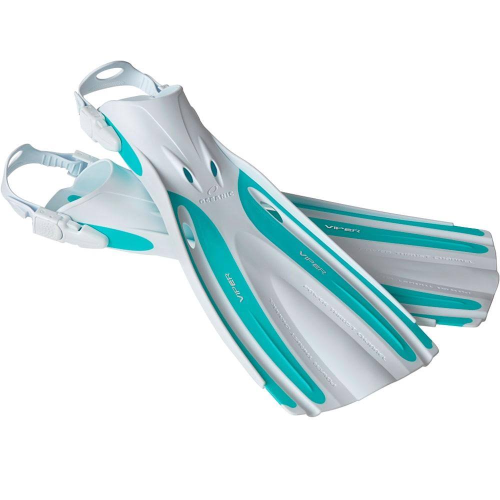 Oceanic Viper Scuba Diving Fins (Open Heel), Black