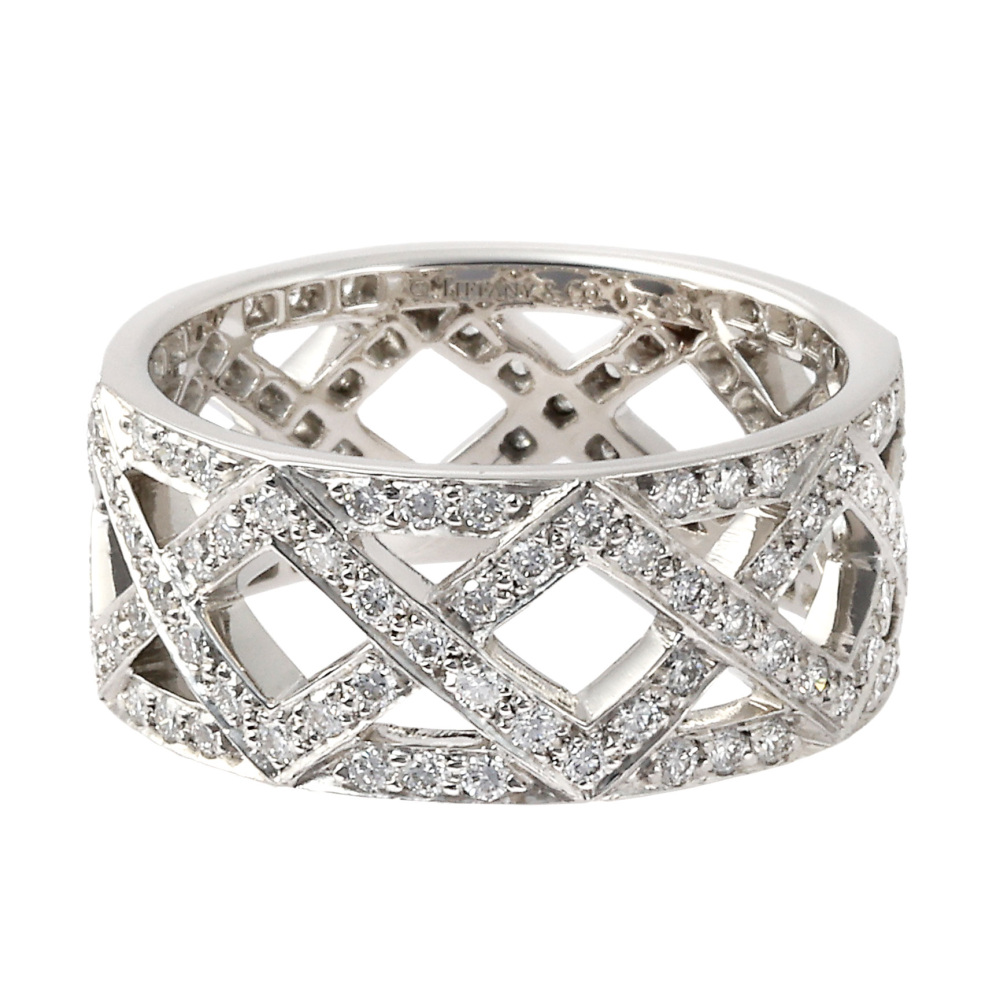 Tiffany & Co. Tiffany Diamond PT950 Ring Platinum