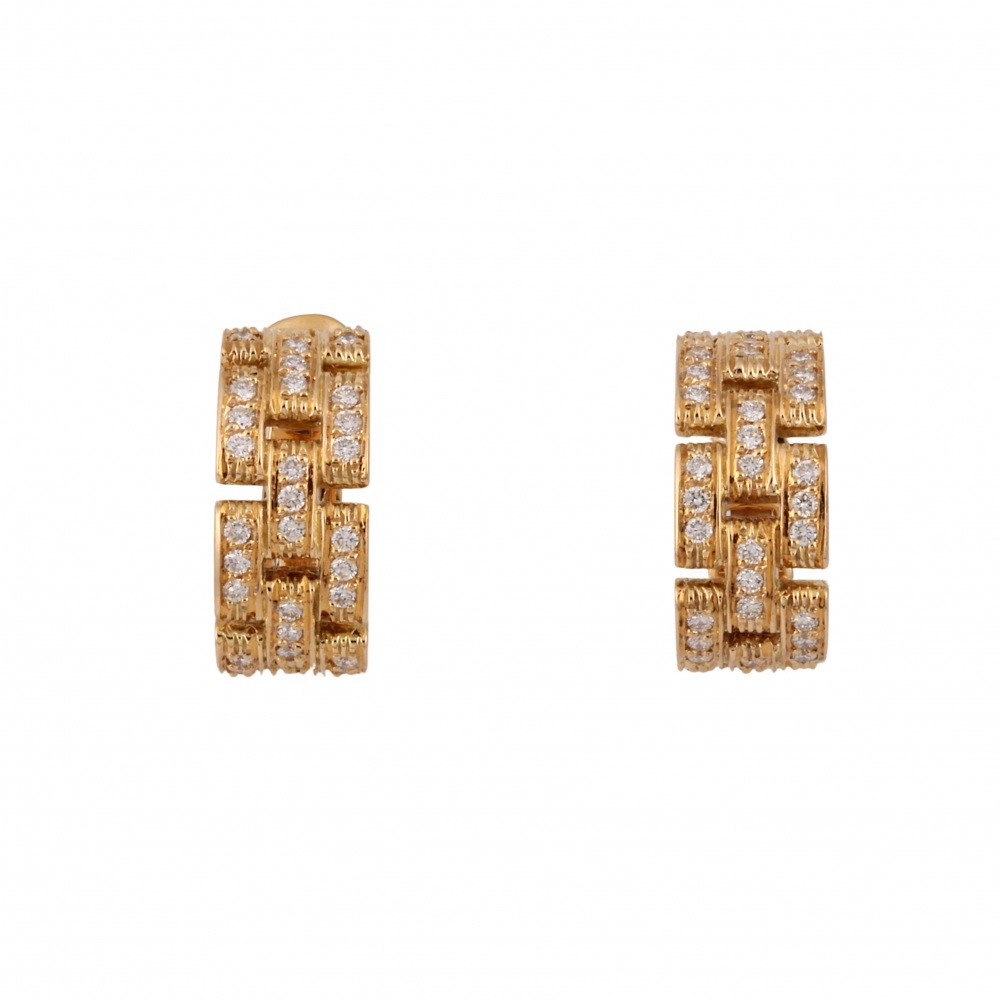 Cartier Mayon Pantale Accessory 18K Yellow Gold Diamond