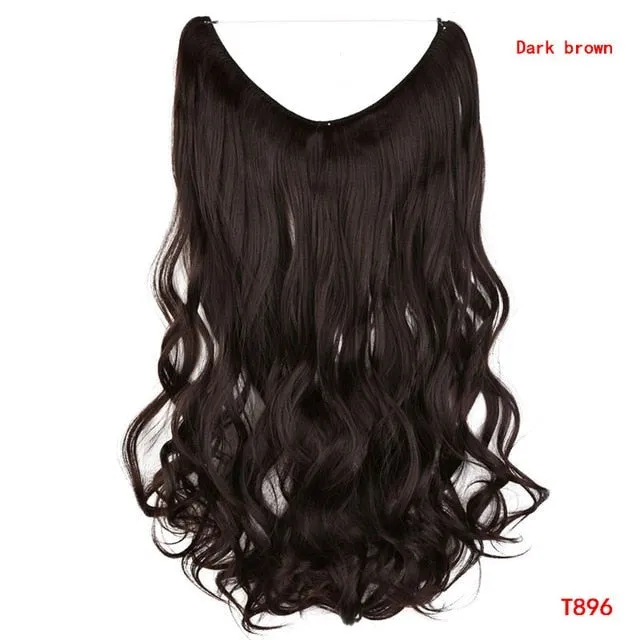 Invisible Halo Hair Extensions
