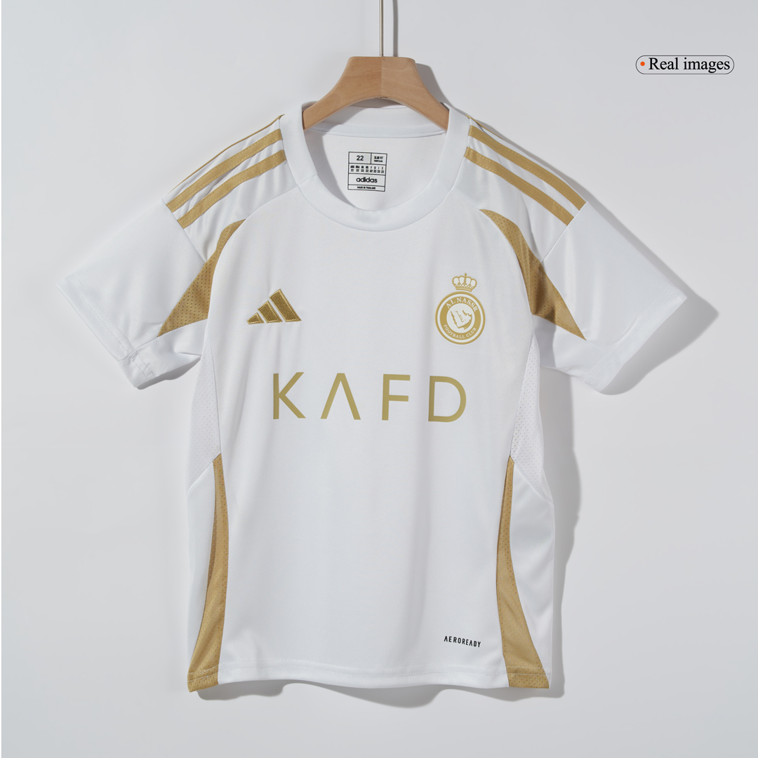 Al Nassr Third Away Kids Soccer Jerseys Kit