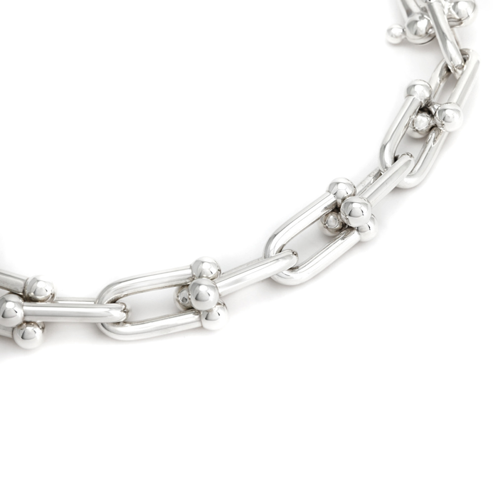 Tiffany & Co. Hardware Link Bracelet Sterling Silver 60153089