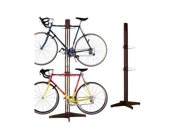 Gear Up Free Standing Rack, Walnut