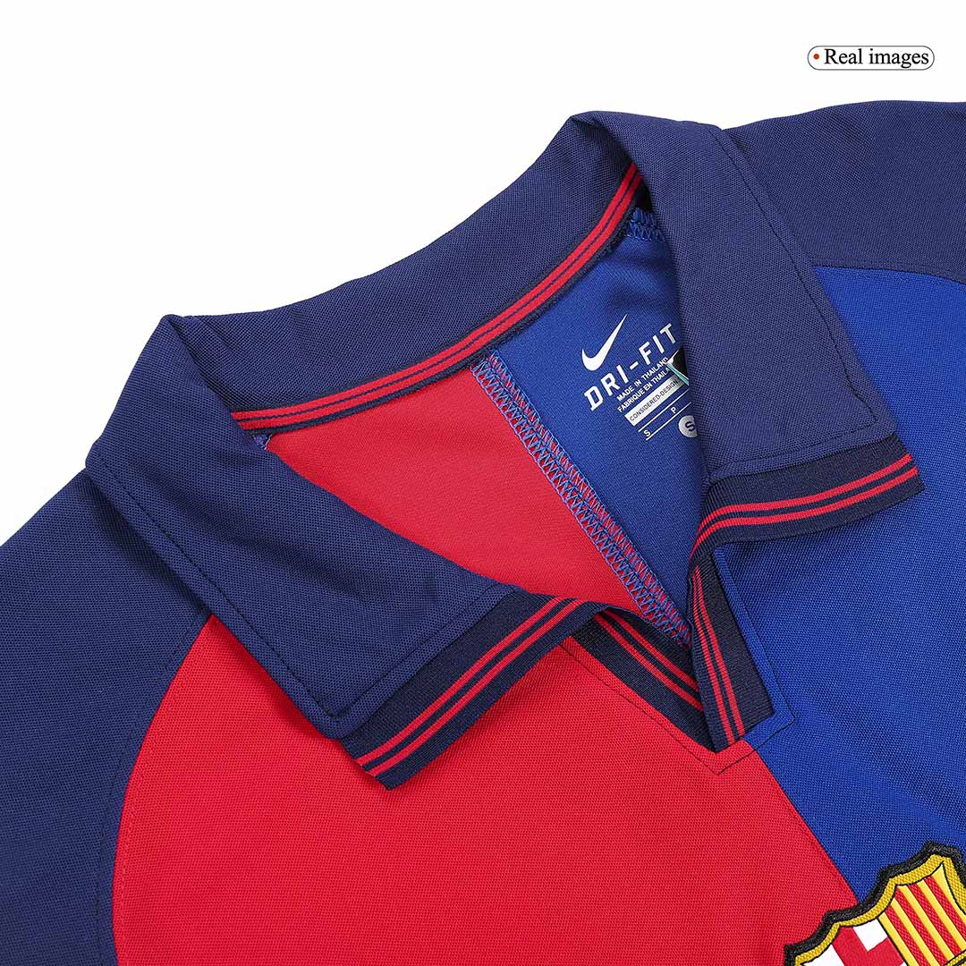 Retro Soccer Jersey RIVALDO #11 Barcelona Home 1999/00