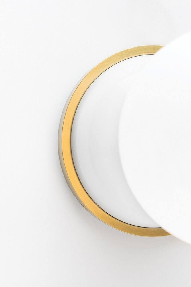 Mitzi H383501-AGB/DG Nina 1 Light Flush Mount