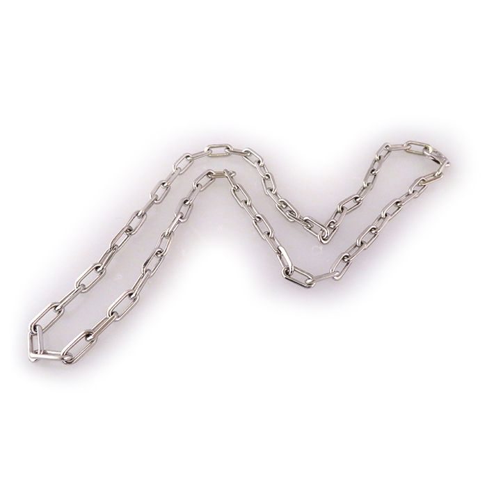 Cartier Santos K18WG White Gold Necklace