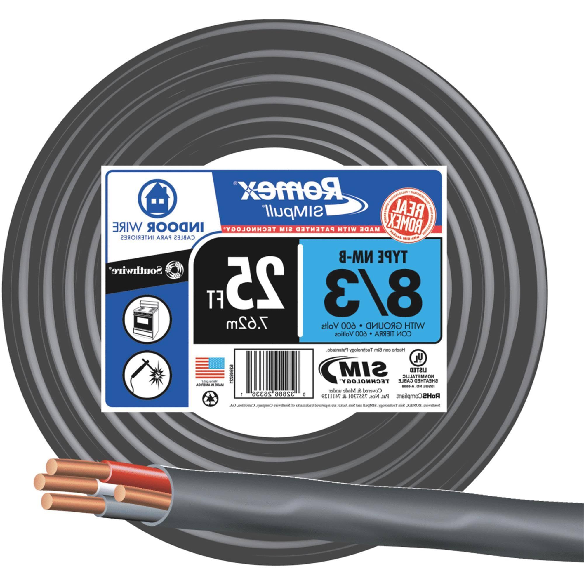 25�� 8-3 NMW/G Wire 63949221