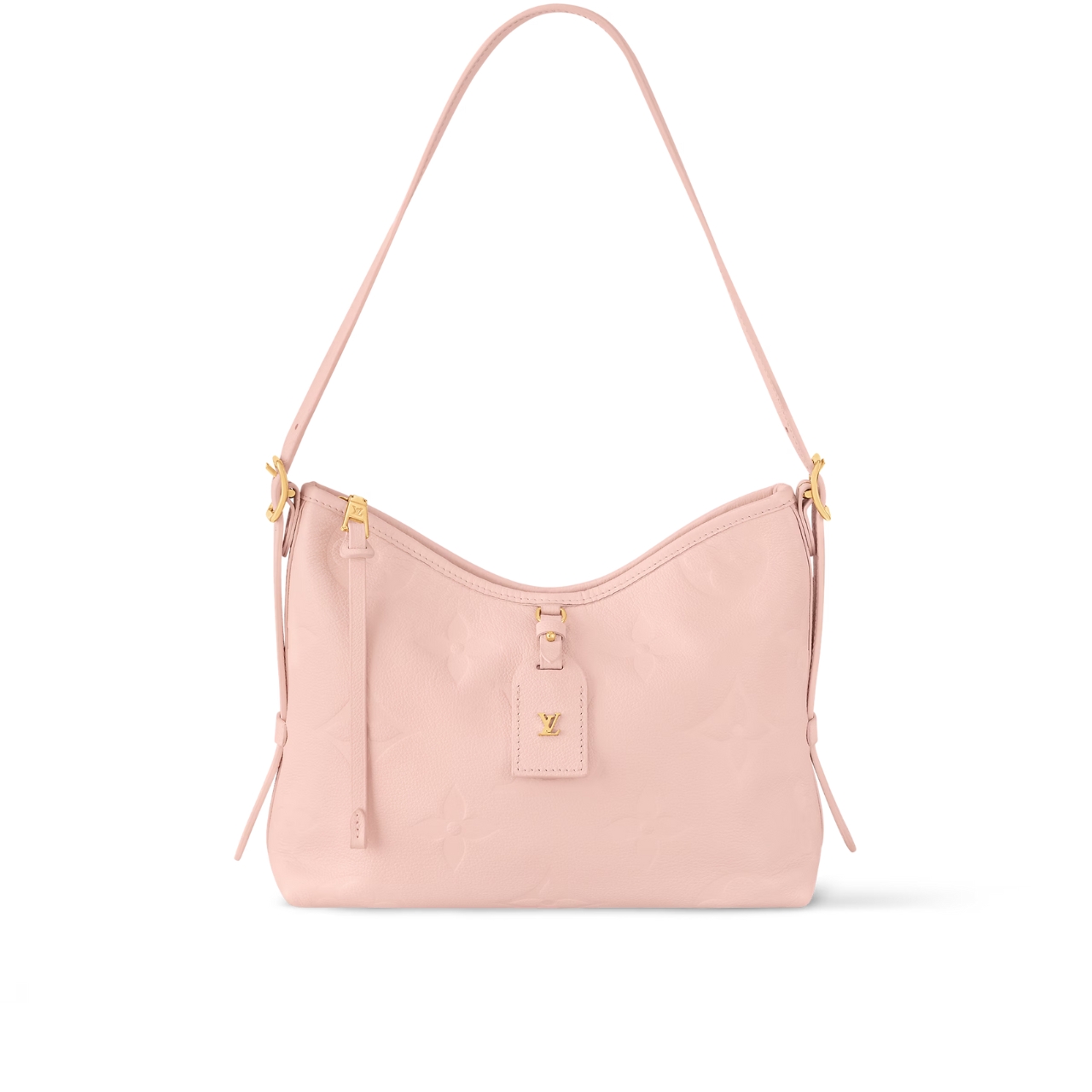 Louis Vuitton Carryall Pm Monogram Empreinte Pink Opale