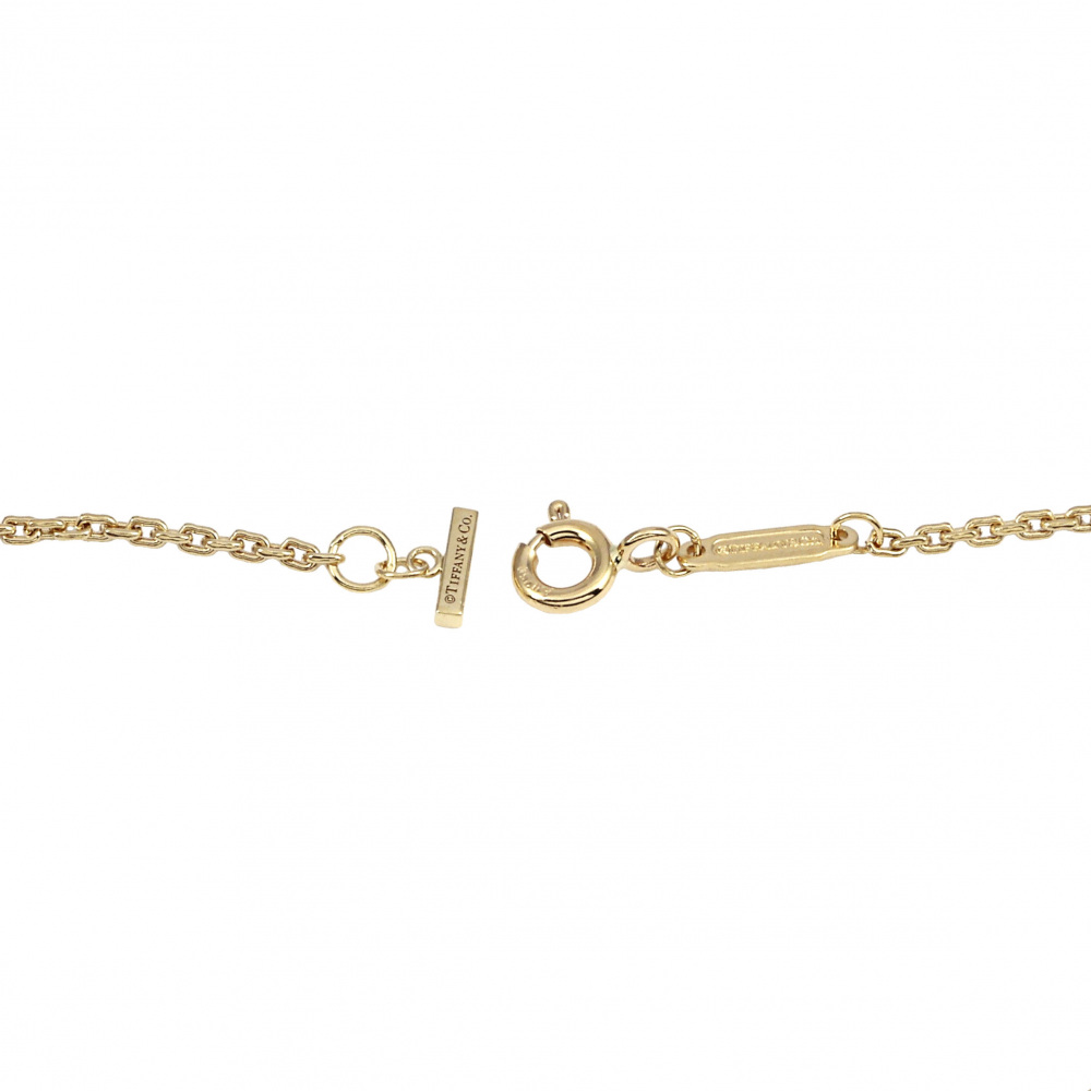 Tiffany & Co. Tiffany T Smile Xl Necklace 18K Yellow Gold Diamond 67513460