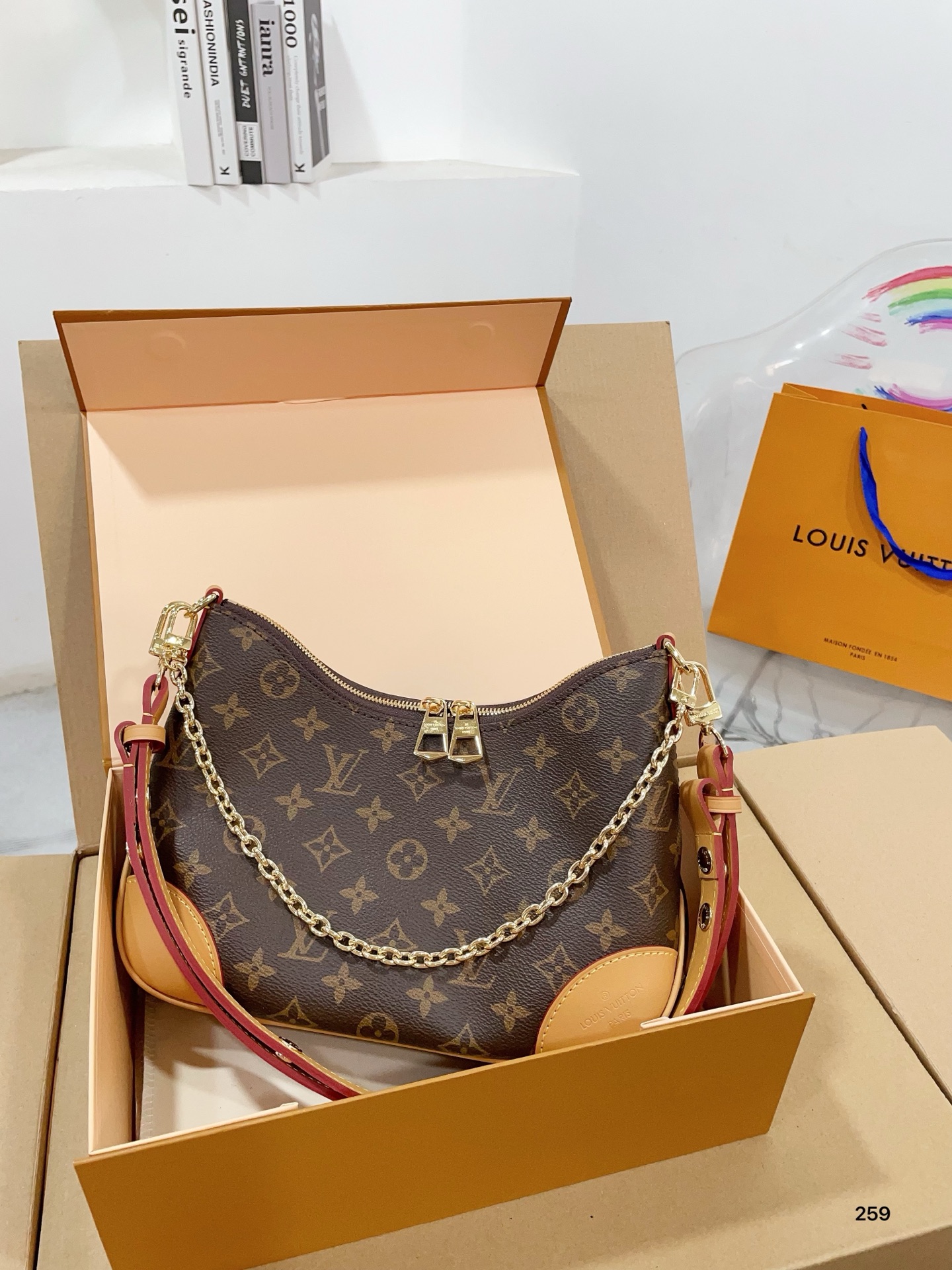 Lv bagatelle underarm bag - cnluxepick