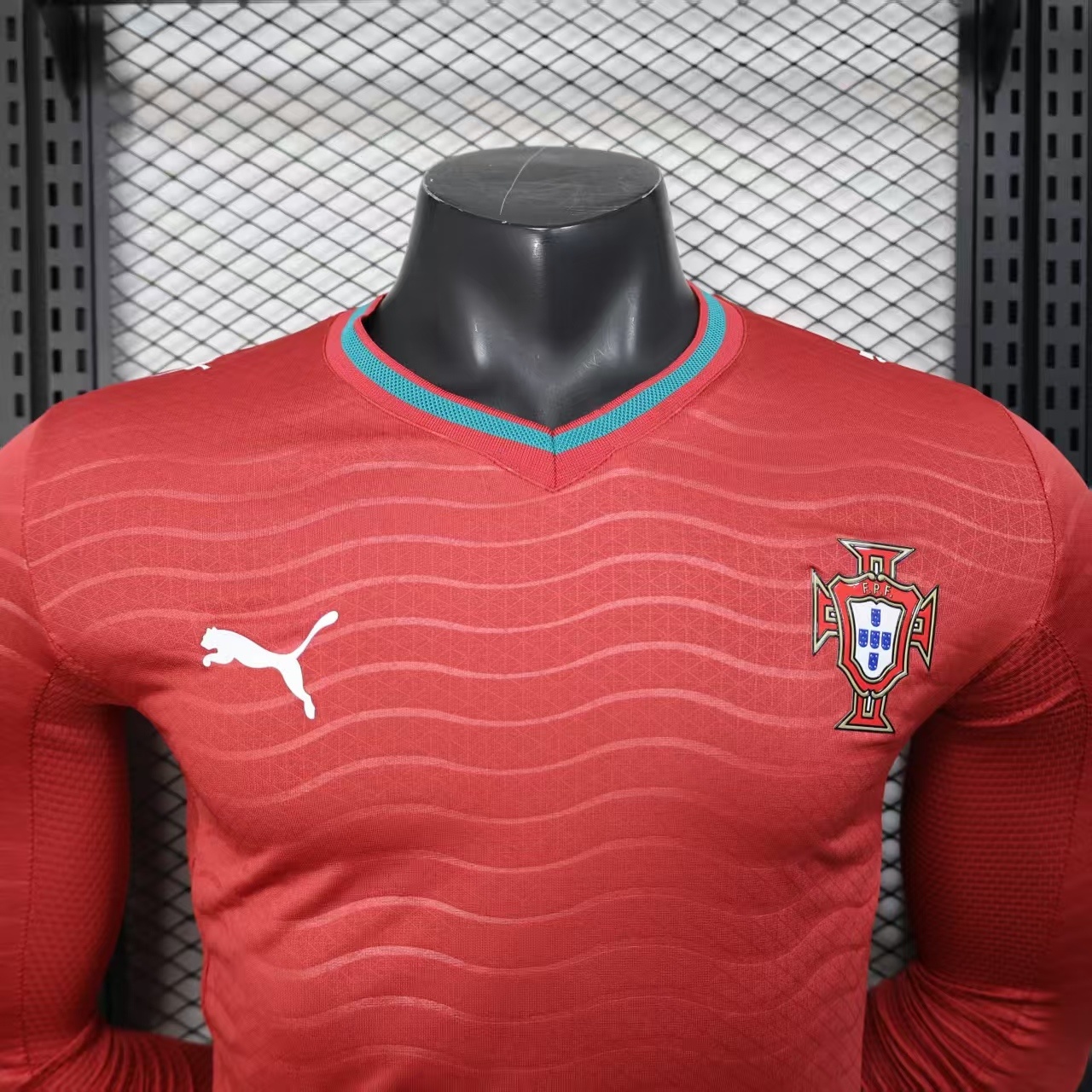 2026 World Cup jersey: Portugal home long-sleeved player version