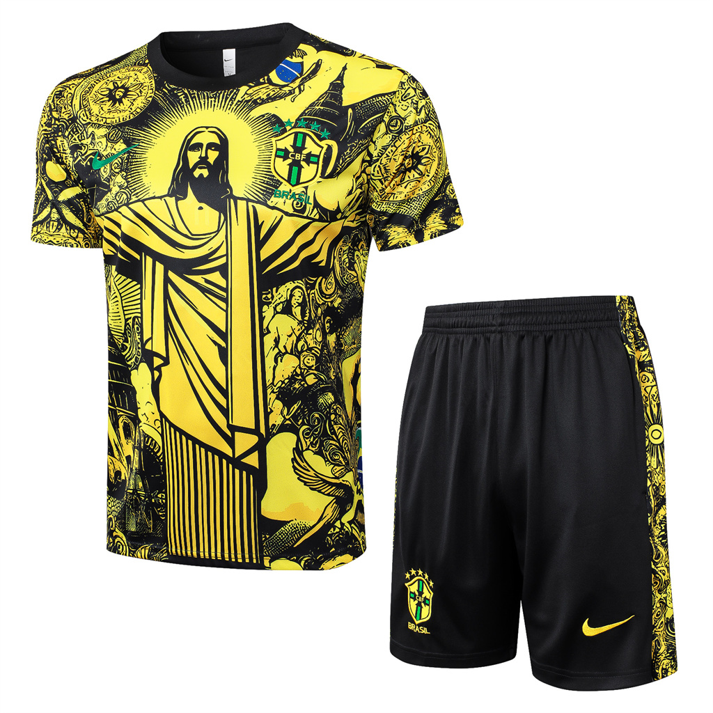 Brazil Training Short sleeve Suit 24/25
