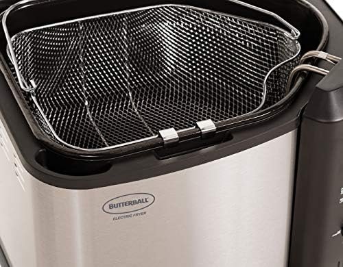 Electric Fryer, 10L – Extra Large, Gray