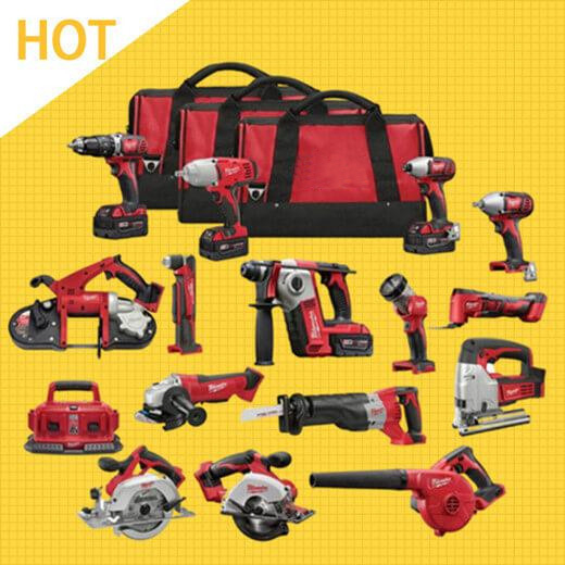 The latest 15 tool combination kit with charger