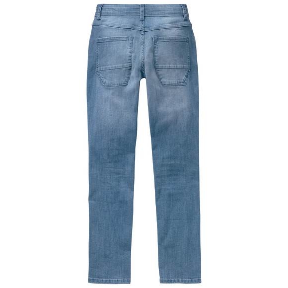 Yigga Jungen Straight-Jeans mit verstellbarem Bund