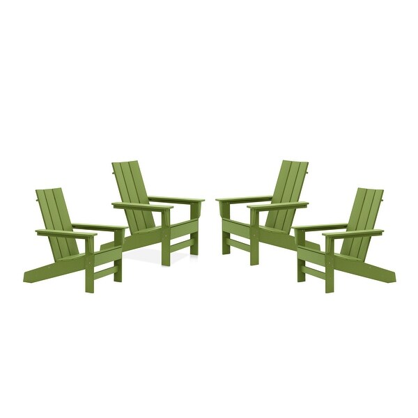 Hawkesbury Recycled Plastic Adirondack Chair (Set of 4) by Havenside Home