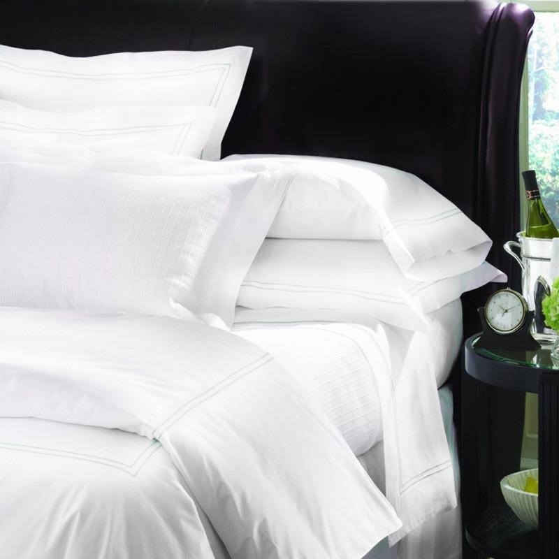 Sferra Grande Hotel Euro Sham - White/White