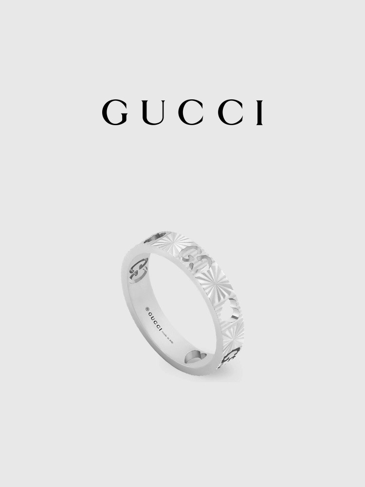 Gucci Icon series heart ring - cnluxepick