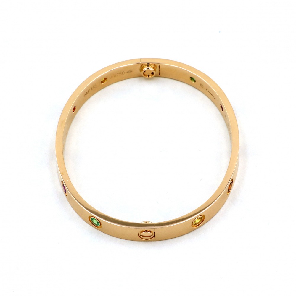 Cartier Love Bracelet 18K Rose Gold