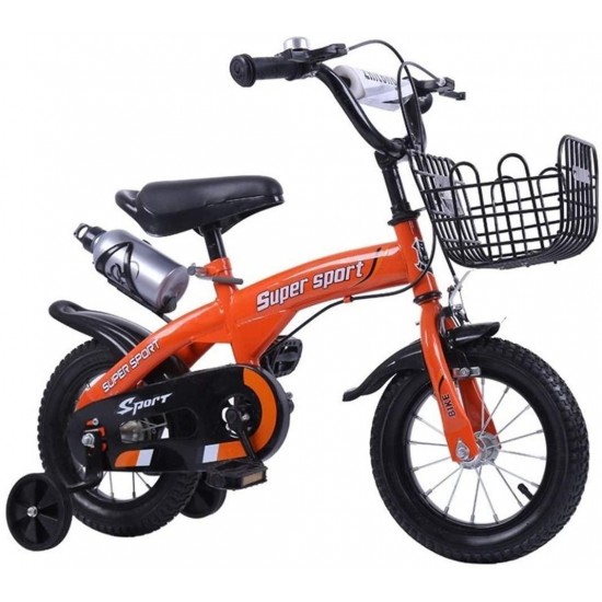 Kids Bike BMX Bike for Kids Boys Girls Bicycle Kids Bike,Childrens Bycicles for 2-9 Years Girls And Boys,with Training Wheels and Hand Brakes,12”, 14”, 16”, 18”