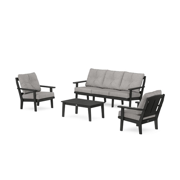 POLYWOOD Mission 4Piece Deep Seating Set with Sofa