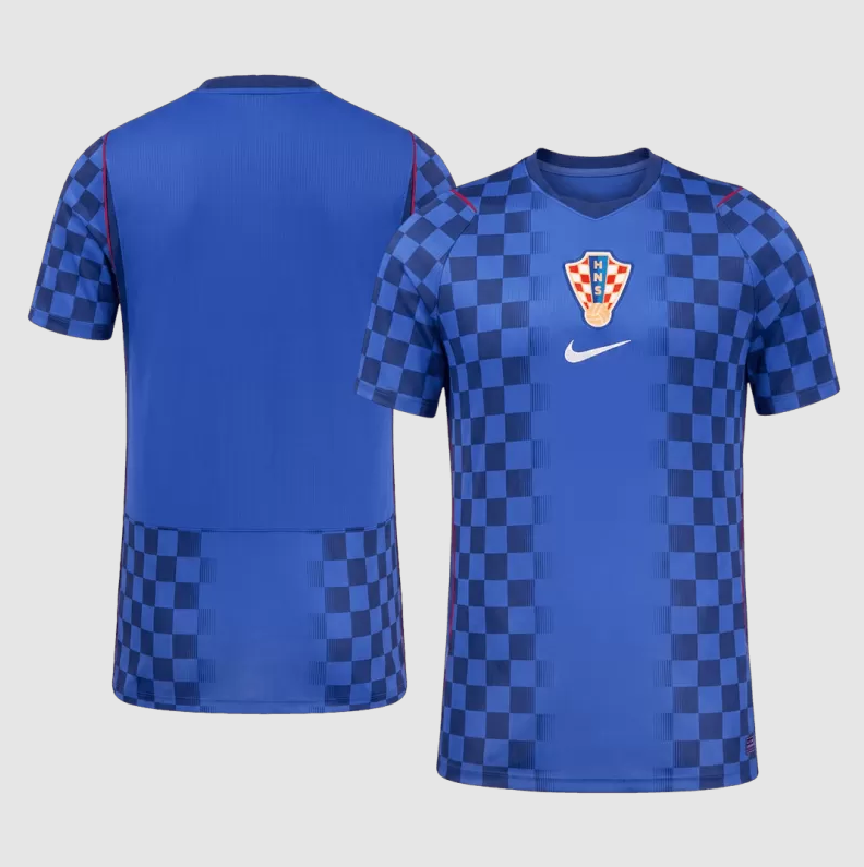Croatia Away Soccer Jersey World Cup 2026
