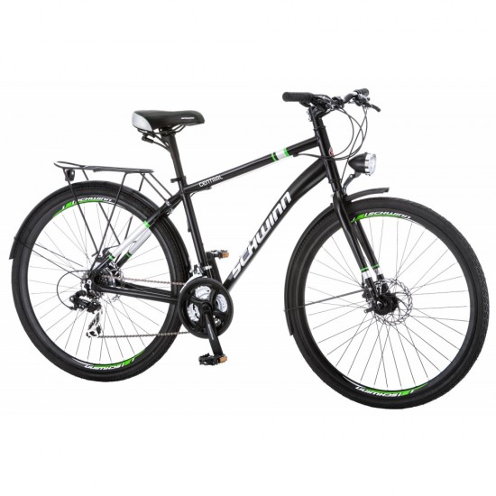 Central Men’s Commuter Bike, 700c wheels, 21 speeds, Black