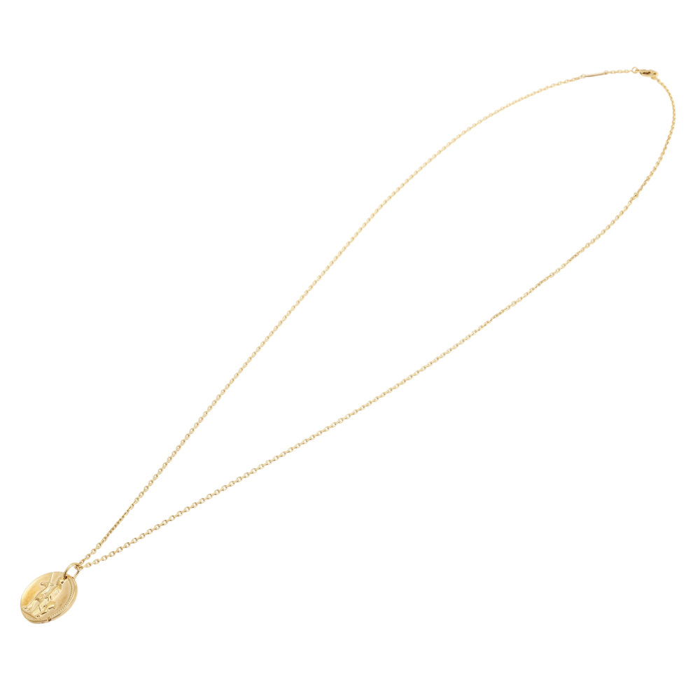 Van Cleef & Arpels Zodiac Virginis Virgo Necklace 18K Yellow Gold