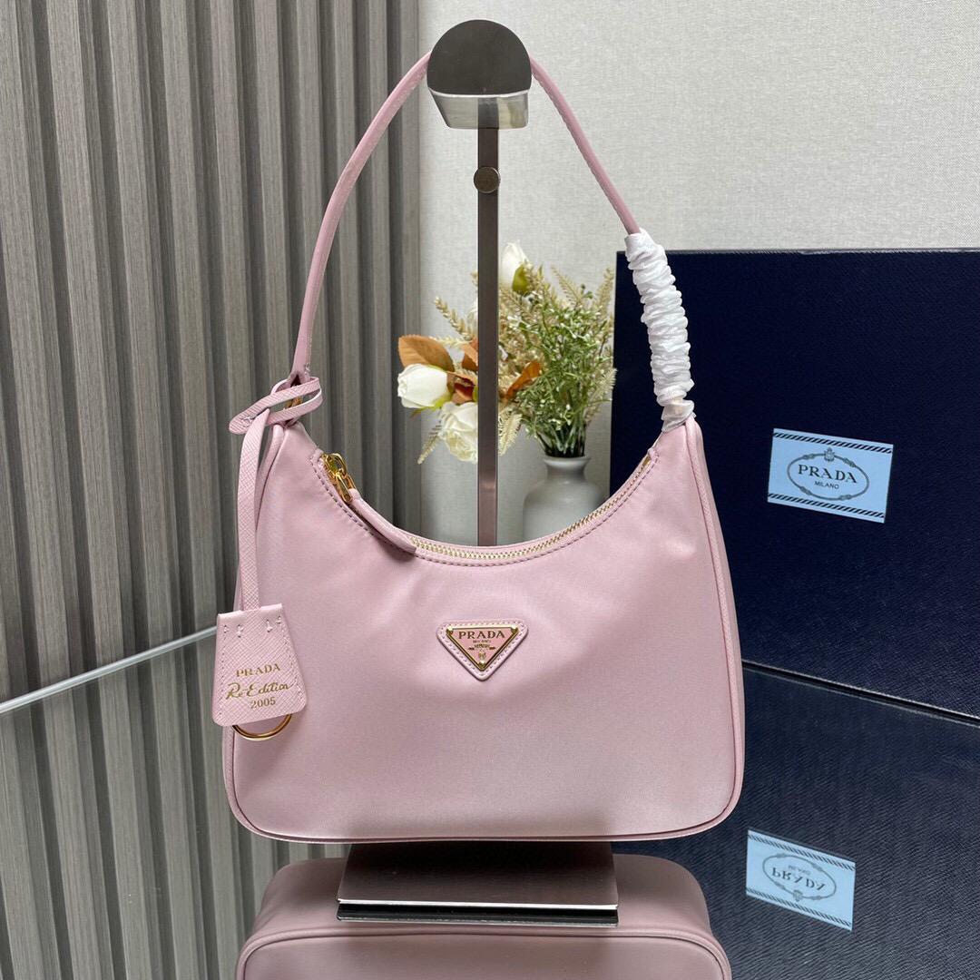 Prada women's pink single-shoulder bag - cnluxepick