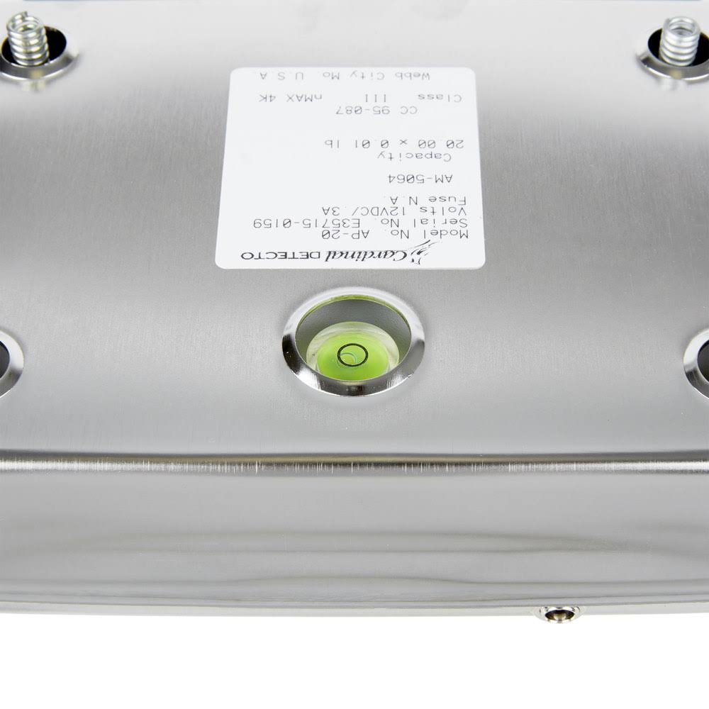 All Purpose Scale, 20 lb Capacity, 6.75x22 x 5.25x22 AP-20