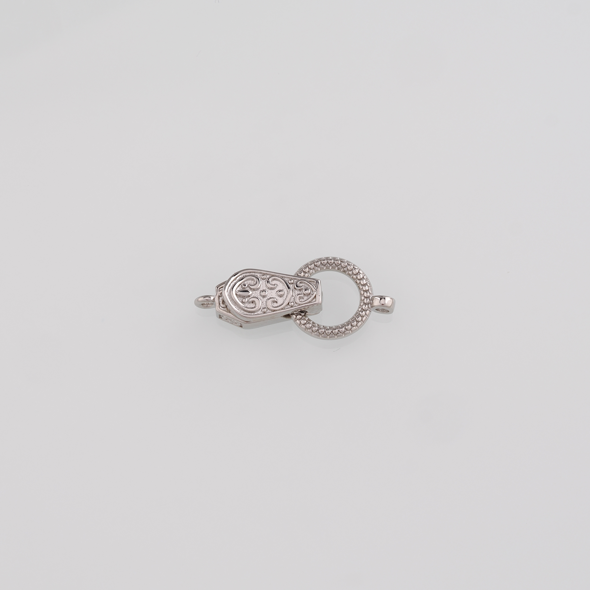 18K Gold Filled End Clasp,Hook Clasps,Connector End Cap Clasp for DIY Jewelry Necklace Bracelet