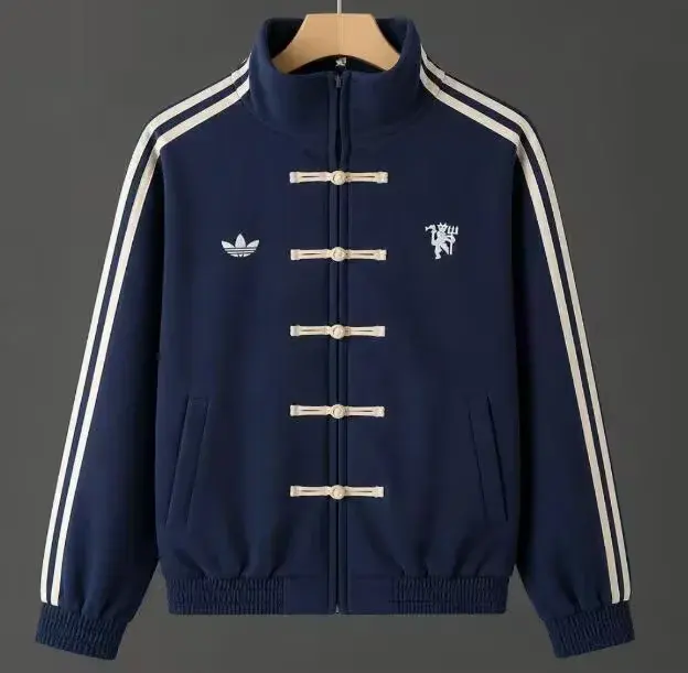 Manchester United Man utd Jacket Dark Blue