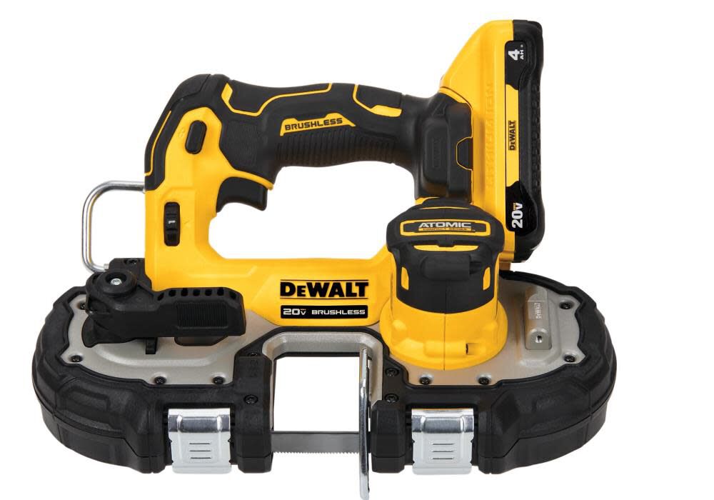 DEWALT ATOMIC 20V MAX Compact Bandsaw Brushless Cordless 1 3/4″ Kit DCS377Q1