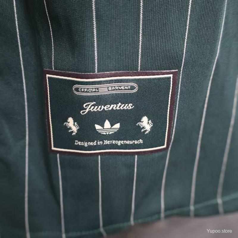 Player Version 25/26 Adidas Juventus Green Terrace Icons Jersey 3