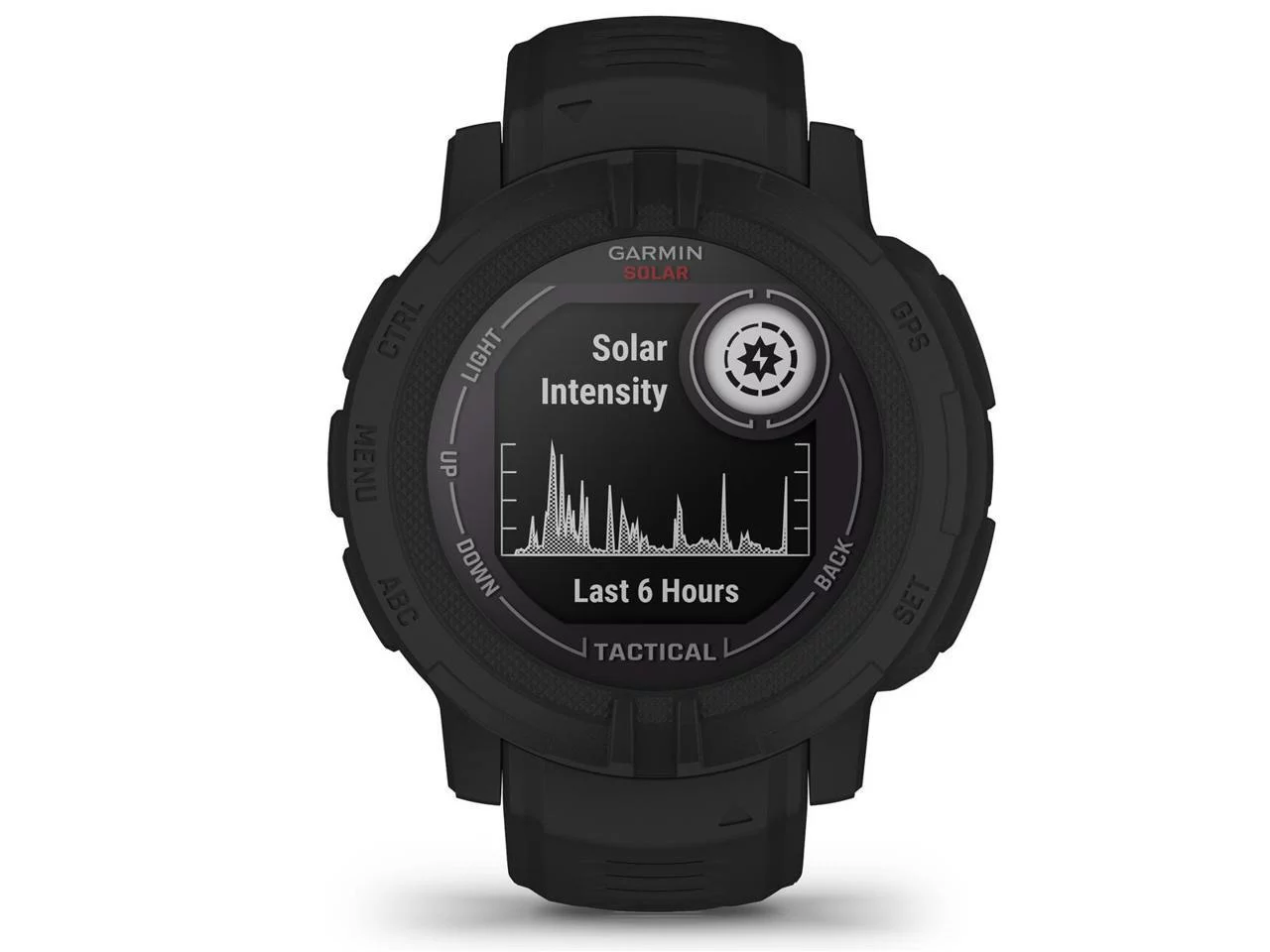 Garmin Instinct 2 Solar Tactical Edition 45mm Rugged GPS Smartwatch, Black