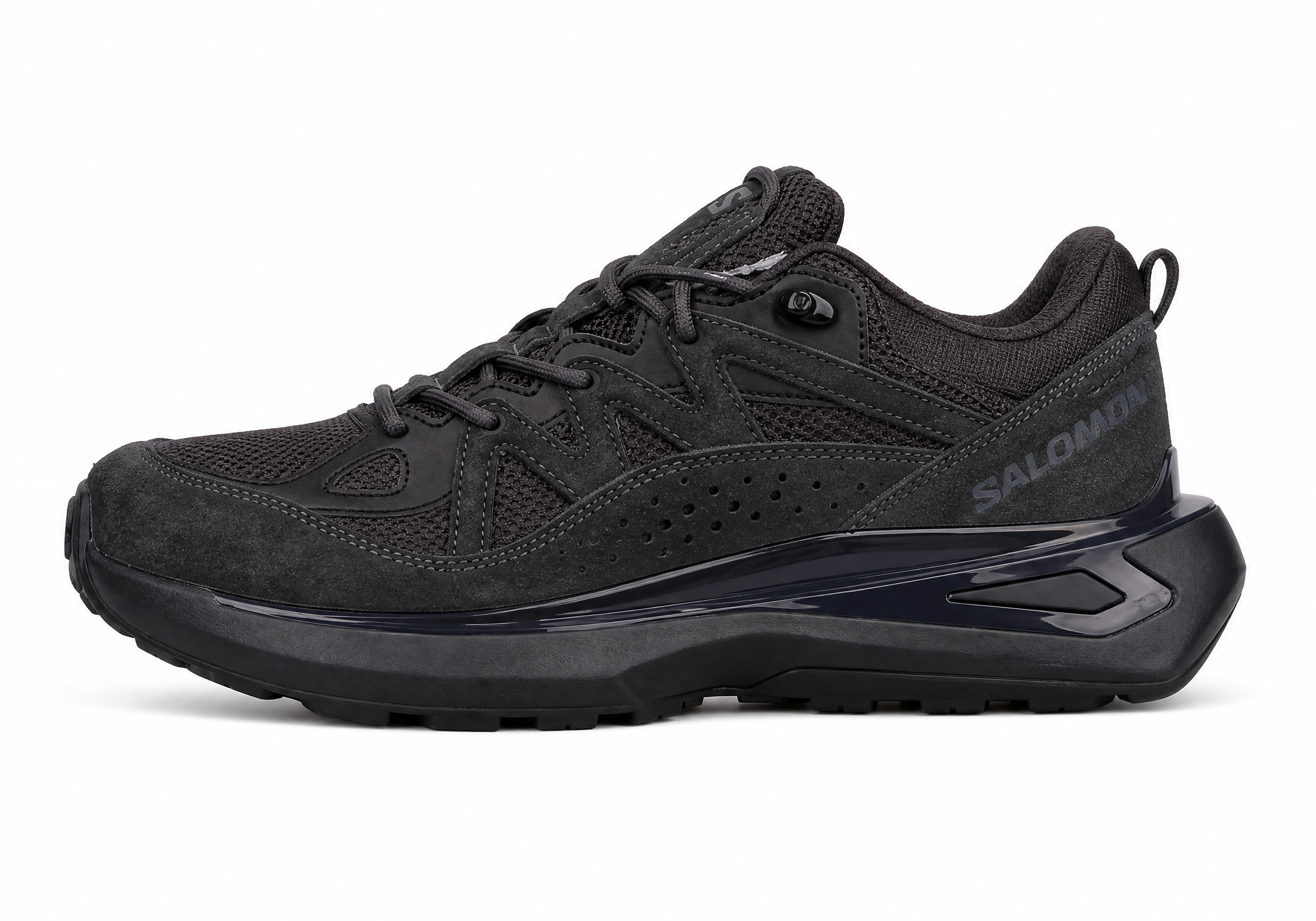 Salomon ODYSSEY ELMT LOW Black Phantom Black sneakers L47376600